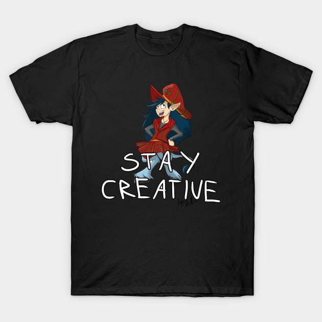 Mad Munchkin Doonie Stay Creative T-Shirt by MadMunchkin